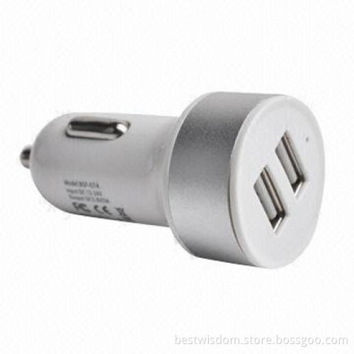 5V/2.1A/3.1A Dual USB Mobile Phone Chargers for iPad, iPhone, iPod, MP3/MP4, PSP